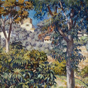 Krajina jihu, cca 1920-1922 od Théo van Rysselberghe