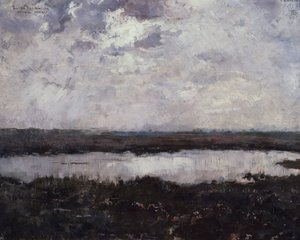 Rybník v Kempen od Théo van Rysselberghe