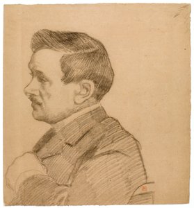Portrét Maurice Maeterlincka od Théo van Rysselberghe