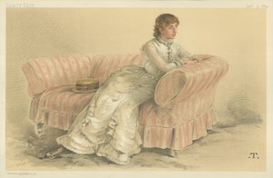 Lady Florence Dixie od Theobald Chartran