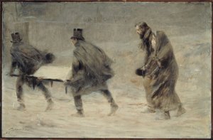 Pohřeb od Theobald Chartran
