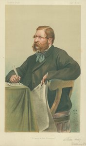 William Henry Waddington, Francie na kongresu, 28. září 1878, karikatura Vanity Fair od Theobald Chartran