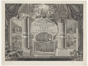 Památník reformované církve Nizozemska, z roku 1566 Památník reformované církve Nizozemska. Začalo v roce 1566 (název na objektu) od Theodoor Koning