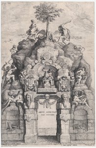 Vstupní průvod...Ferdinand, Rakušané. Antverpy, 1635 od Theodoor van Thulden