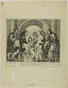Sňatek Maxmiliána Rakouského s Marií Burgundskou od Theodoor van Thulden