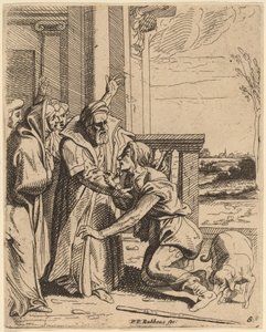 Marnotratný syn přijatý svým Otcem od Theodoor van Thulden after Sir Peter Paul Rubens