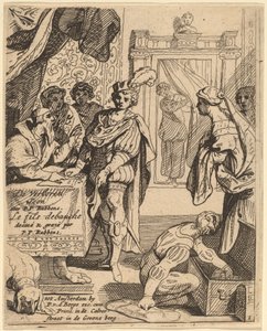 Marnotratný syn přijímající své dědictví od Theodoor van Thulden after Sir Peter Paul Rubens