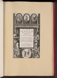 Titulní strana pro L. Annaei Seneca Philosopher