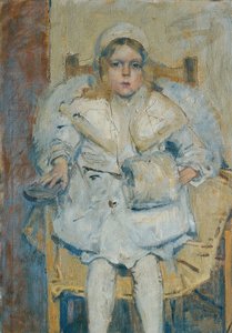portrét dívky od Theodor Hummel