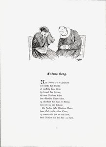 Ilustrace převzata z knihy Příběhy od Muntha, Petera a publikované Dybwadem (č. 1896) od Theodor Kittelsen