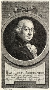 Johann Hans Rudolf von Bischoffwerder 1741-1803. od Theodor Knesing
