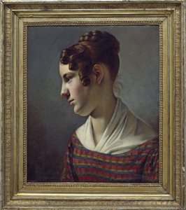 portrét dívky od Theodor Leopold Weller