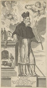 H. Albinus van Angers Svatý Albinus. Biskup a vyznavač (titul na předmětu)