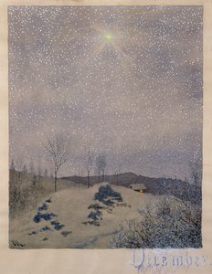 prosinec od Theodor Kittelsen