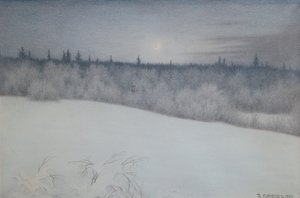 Nový Rok od Theodor Kittelsen