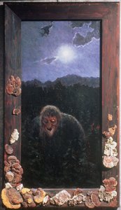 Náš domácí troll (olej na plátně) od Theodor Kittelsen