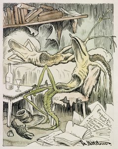 Literární chřipka od Theodor Kittelsen