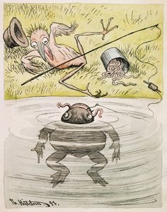Nebe mi bude svědkem toho, že jsem nevěděl, že jsi to ty, kdo mi ukousl hák od Theodor Kittelsen