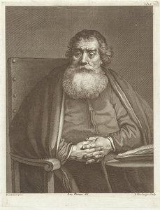 Sedící muž s plnovousem od Theodor Vercruys
