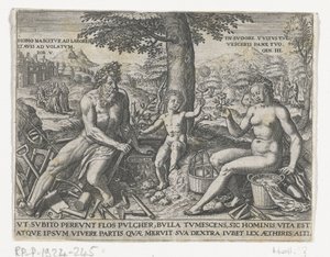 Bellenblazend jongetje Emblems of the Nobility and Common Worth of Knowledge.../ Stam und Wapenbuchlein... (název série) od Theodor de Bry (attributed to)