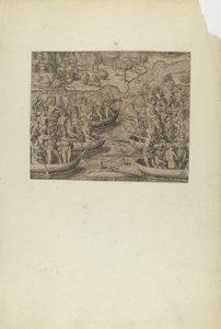 (Bez názvu) (z knihy Americae, část třetí) od Theodor de Bry