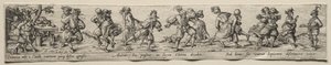 Tanec rolníků od Theodor de Bry