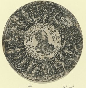 Portrét Viléma I., prince Oranžského De Hoopman van Weisheyt / Le Capitaine Prudent (název na objektu) od Theodor de Bry