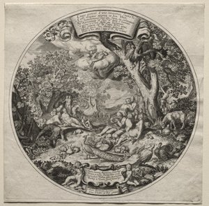 Zlatý věk od Theodor de Bry