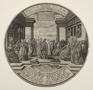 Benátský ples od Theodor de Bry