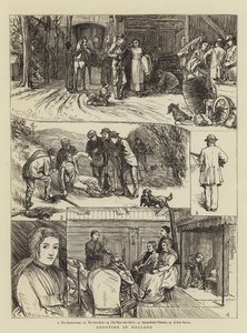 Střelba v Holandsku od Theodore Blake Wirgman
