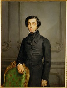 Alexis de Tocqueville, státník (malba na plátně) od Theodore Chasseriau