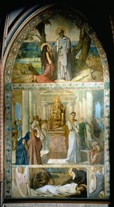 Příběh svaté Marie Egyptské. Obraz Theodora Chasseriaua (1819-1856) od Theodore Chasseriau