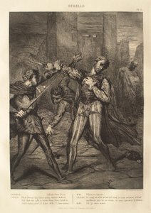 Suita Othello: č. 10 (5. dějství, 1. scéna: Pouliční souboj: Rodrigo a Cassio)
