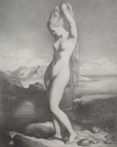 Venuše Anadyomena od Théodore Chassériau
