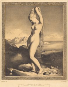 Venuše Anadyomene od Théodore Chassériau