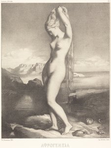 Venuše Anadyoméné od Théodore Chassériau