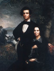 Pan a paní Daniel T. MacFarlan, 1858. od Theodore E. Pine