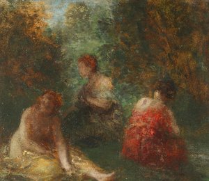 Die Badenden, ca. 1871-74