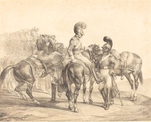 Strana plavčíků od Theodore Gericault