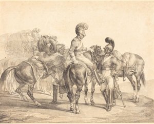 Skupina plavčíků od Theodore Gericault