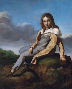 Alfred Dedreux (1810-1860) jako dítě od Theodore Gericault