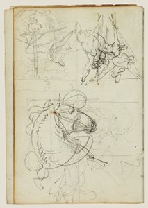 Studie kompozice od Theodore Gericault