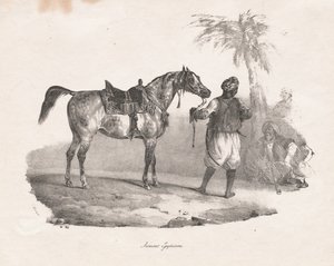 Egyptská klisna, 1822. od Theodore Gericault