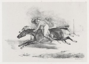 La Course (Závod) od Theodore Gericault