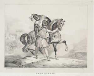 Lara zraněná od Theodore Gericault