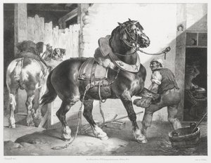 Francouzský kovář (The French Blacksmith) od Theodore Gericault