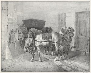 Les Boueux (Uklízeči ulic) od Theodore Gericault