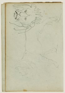 Lví chůze, lví tvář od Theodore Gericault