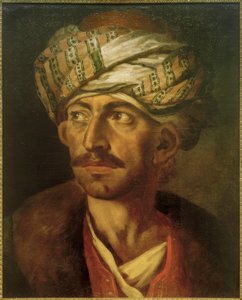Mužský portrét (pravděpodobně Mustafa) od Theodore Gericault
