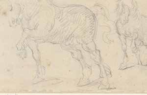 Studie o koních od Theodore Gericault